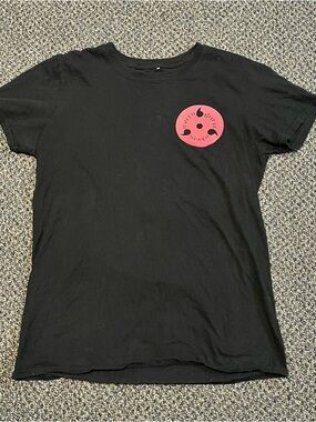 Ripple Junction Black Naruto Shippuden Graphic Tee (Brand Print)
